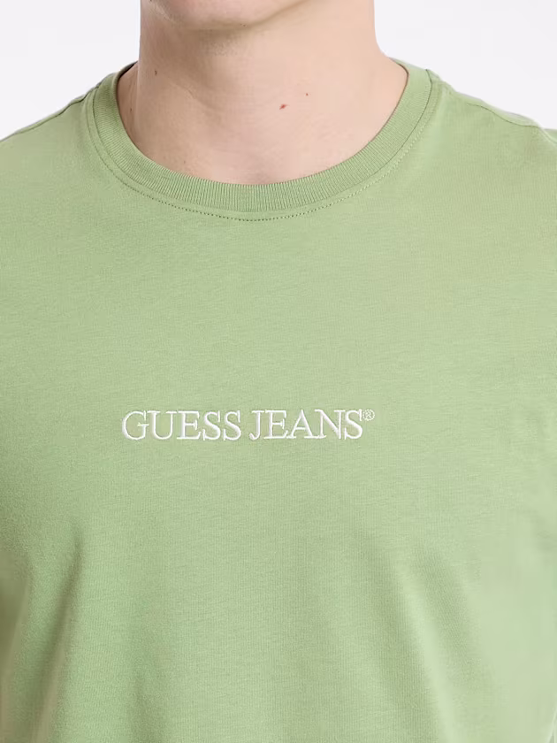Slim Embroidered Logo Tee - GUESS