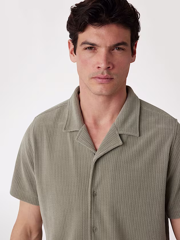 Textured knit shirt - GUESS