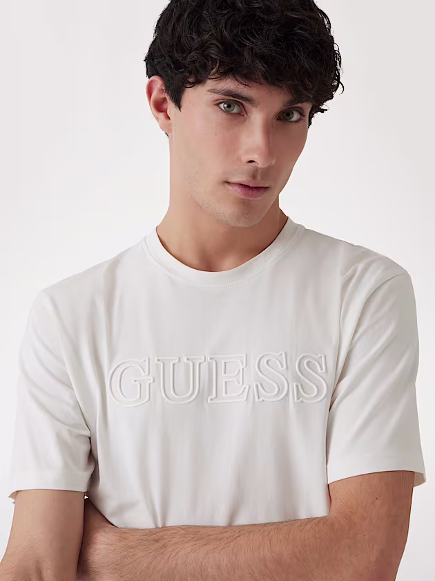 Front logo t-shirt - GUESS