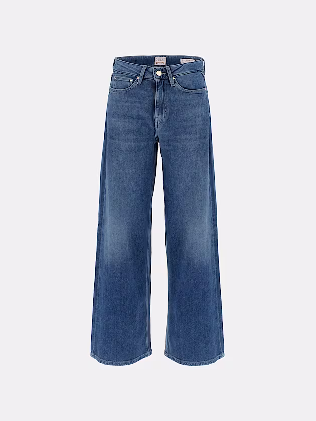 Bellflower wide leg denim pant - GUESS