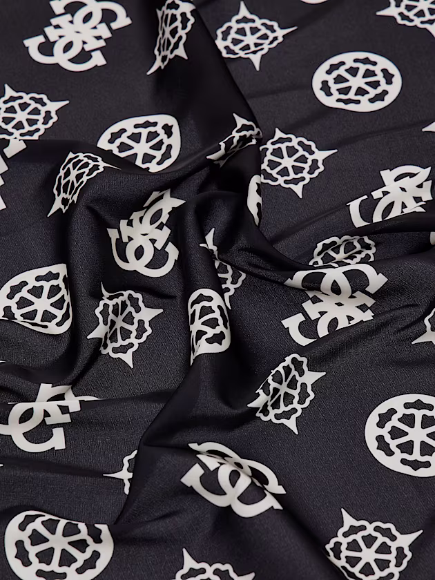 Satin all over logo pareo - GUESS