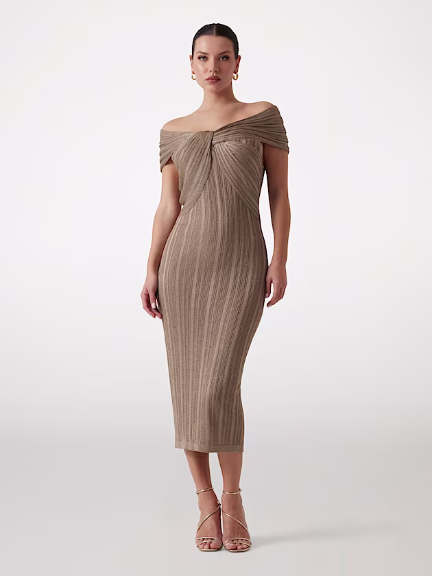 Marciano bodycon midi dress - GUESS