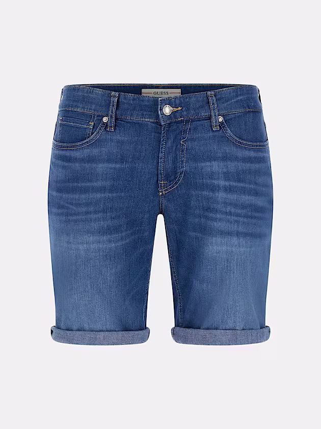 Slim-fit denim shorts - GUESS