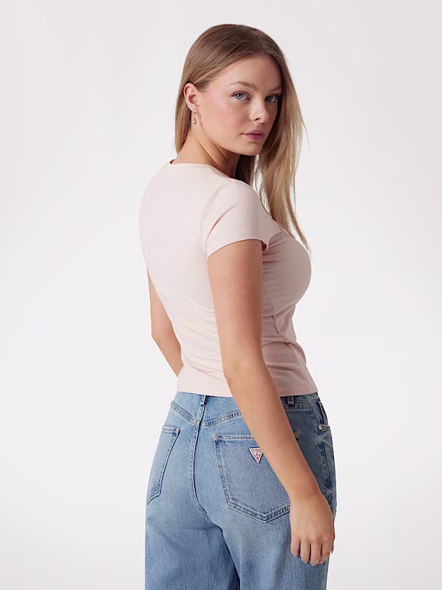 Front logo T-shirt - GUESS