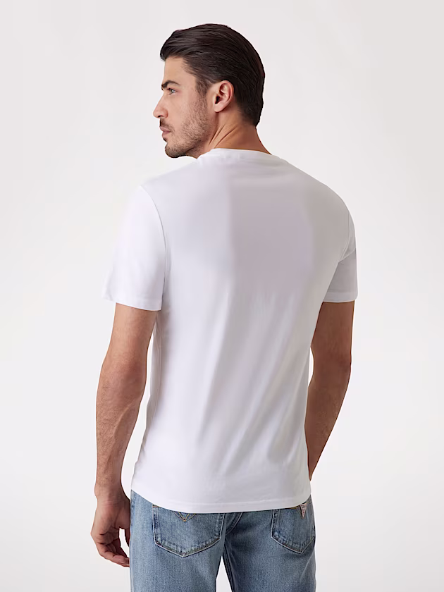 Triangle logo T-shirt - GUESS