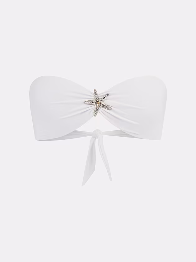 Starfish bandeau bikini top - GUESS