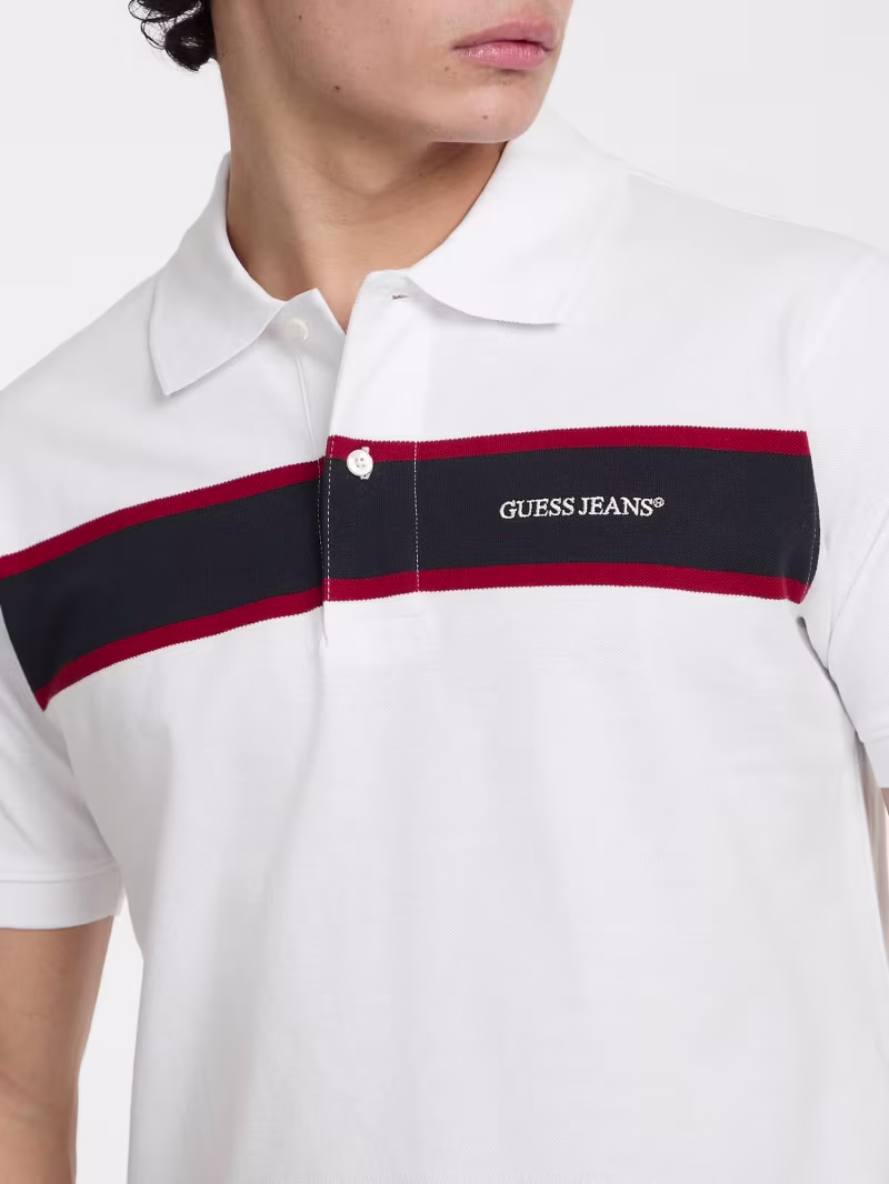 Logo embroidery polo - GUESS