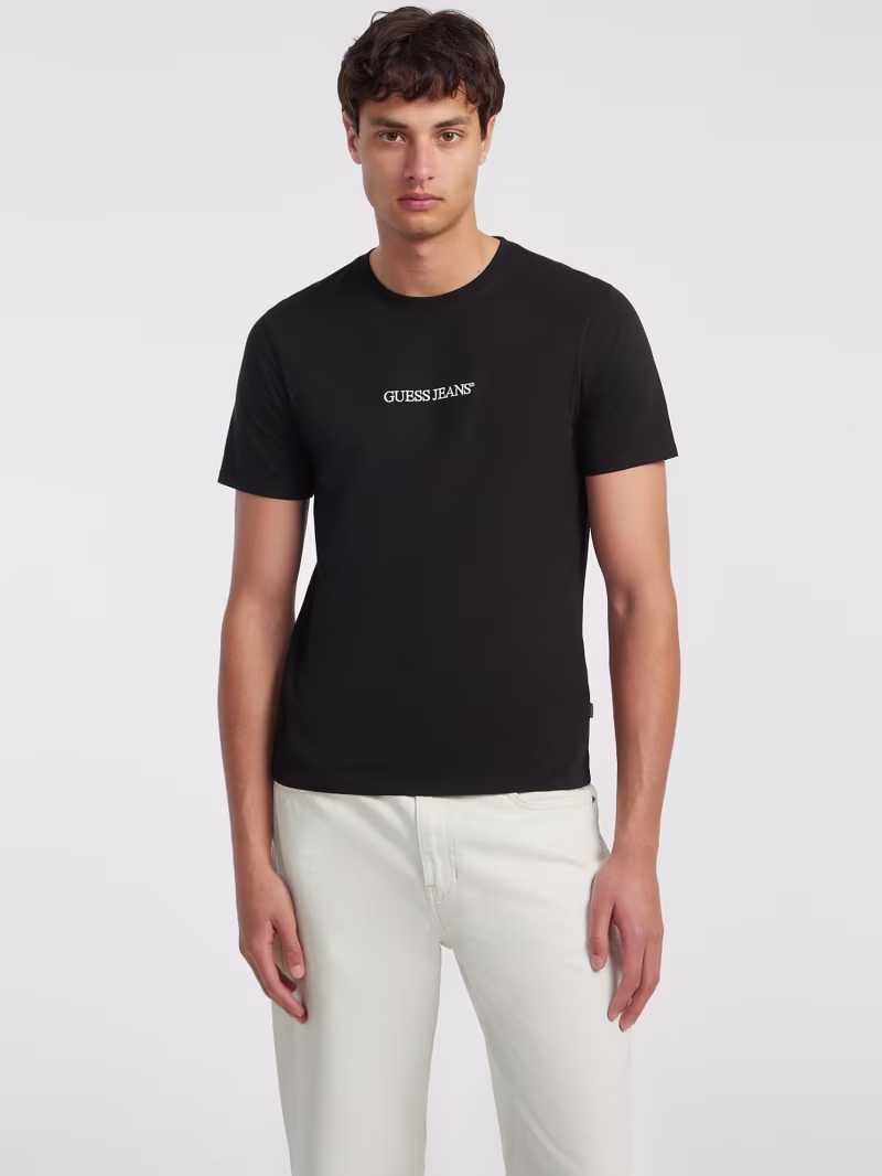 Slim Embroidered Logo Tee - GUESS