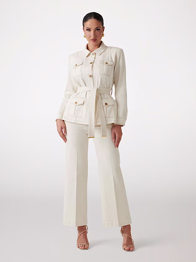 Marciano stretch denim safari jacket - GUESS