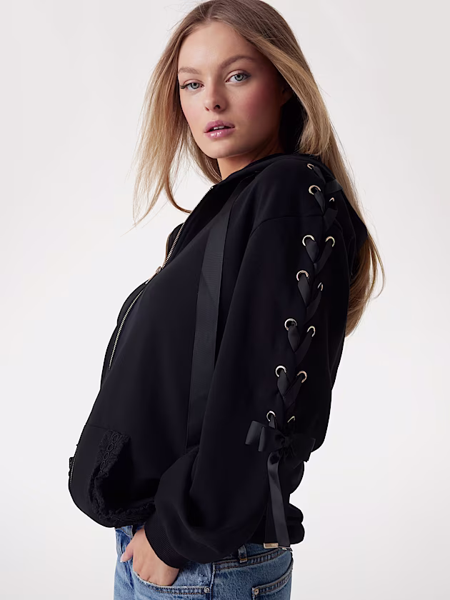 Lace up sweatshirt - GUESS