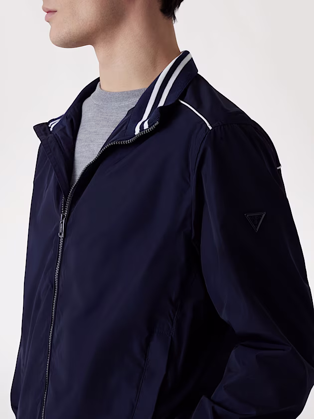 Satin bomber jacket - GUESS