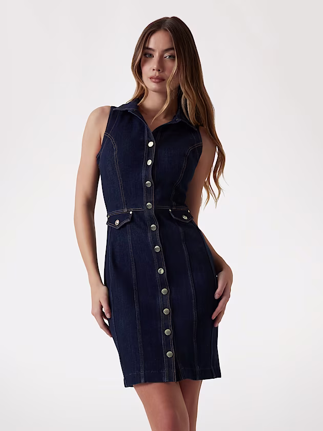 Bodycon denim dress - GUESS
