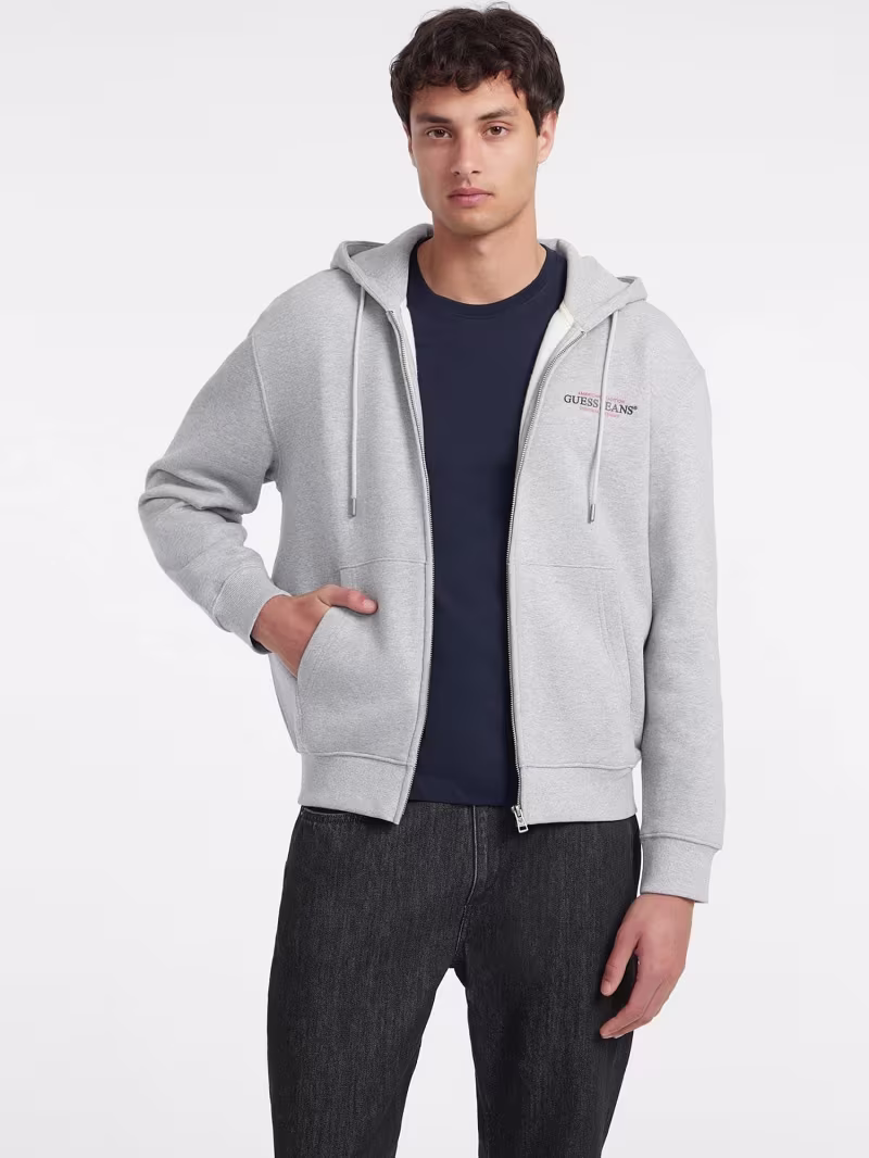 American Tradition Zip-Up Hoodie - GUESS