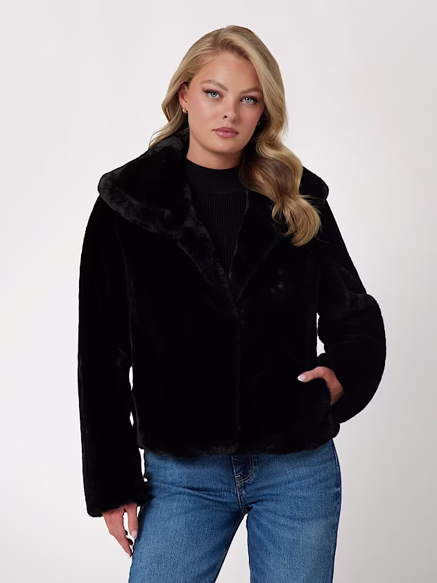 Faux fur jacket - GUESS
