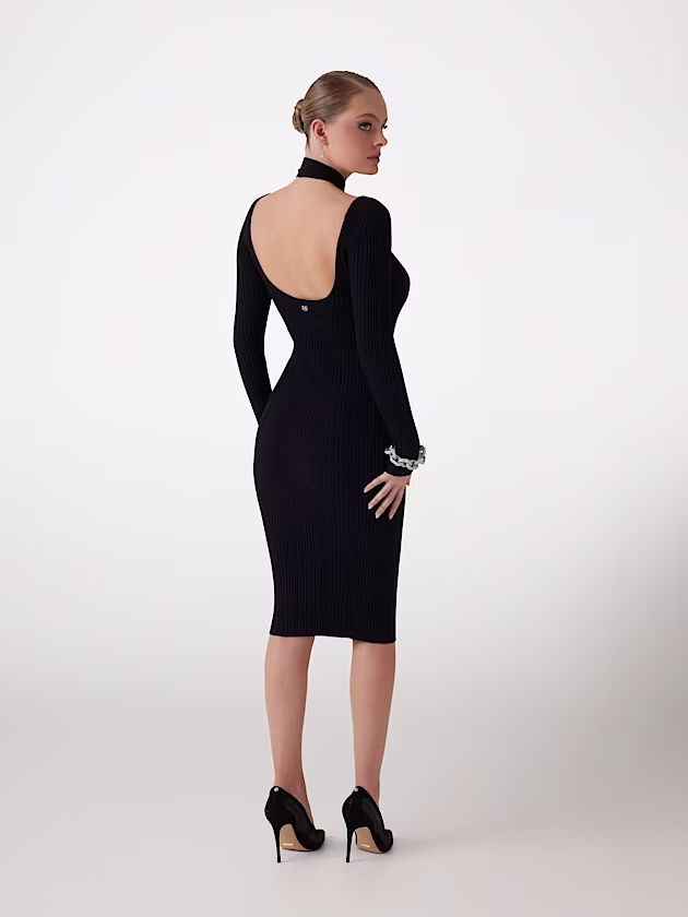 Marciano ribbed midi dress - GUESS