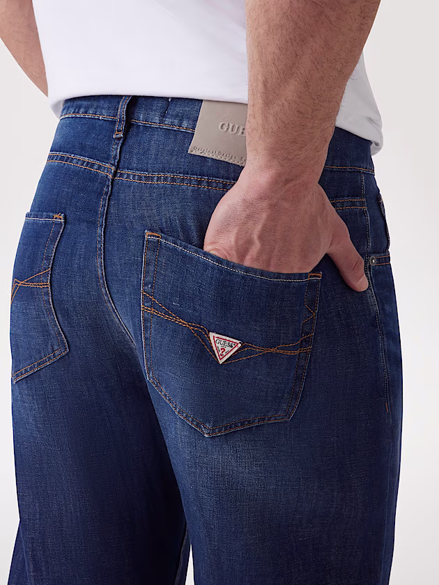 James regular-fit tapered jeans - GUESS