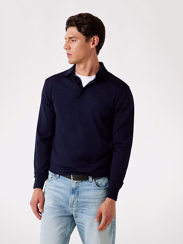 Wool polo sweater - GUESS