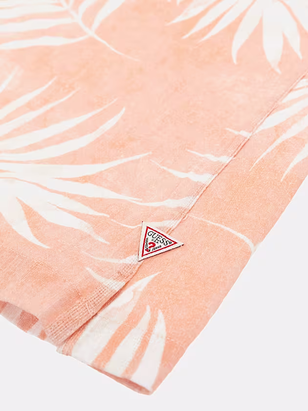 Linen-blend shirt - GUESS