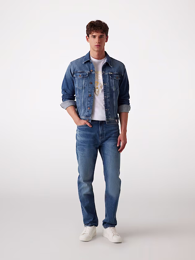 Chain triangle logo t-shirt - GUESS