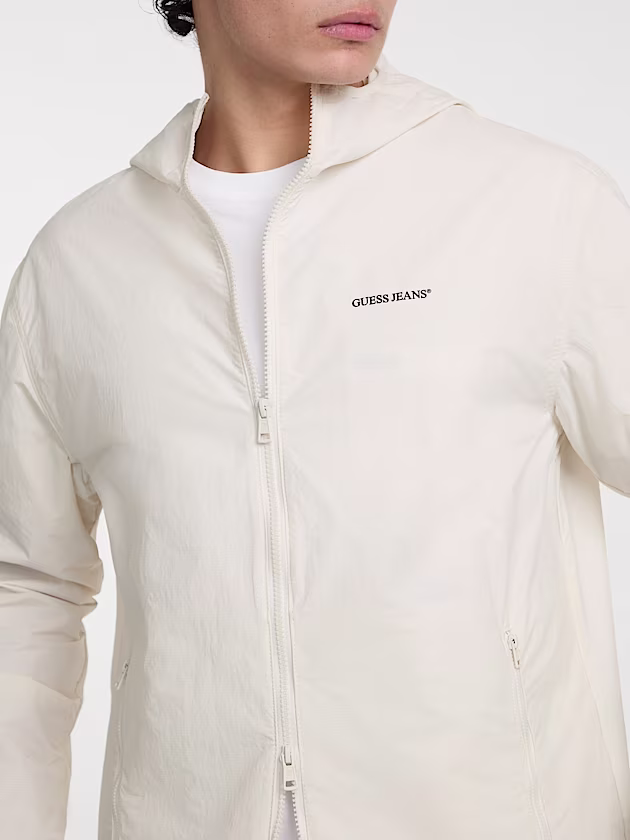 Nylon packable windbreaker - GUESS