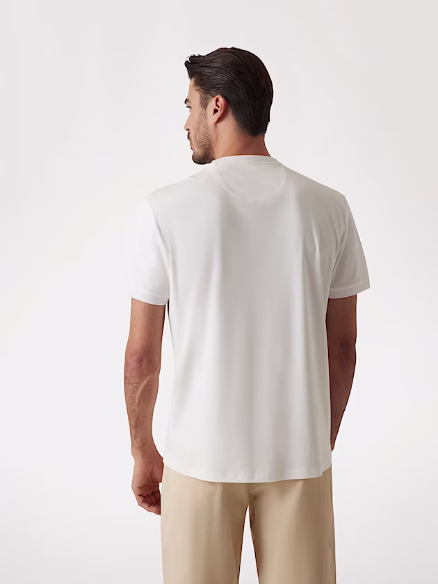 Marciano silk-blend T-shirt - GUESS