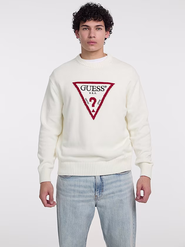 Iconic Big Triangle Sweater - GUESS