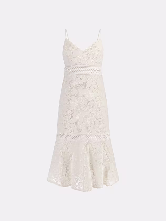 Lace midi dress - GUESS