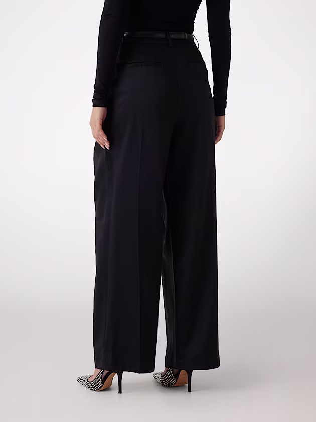 Darted wide leg trousers - GUESS
