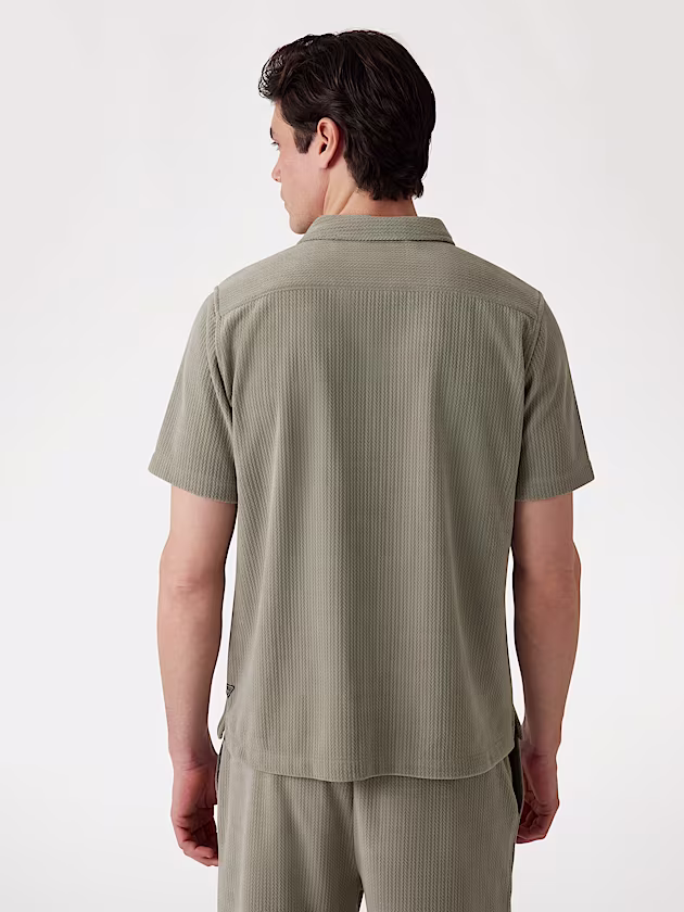 Textured knit shirt - GUESS