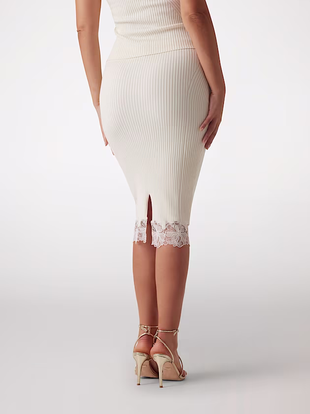 Floral lace knit skirt Marciano - GUESS