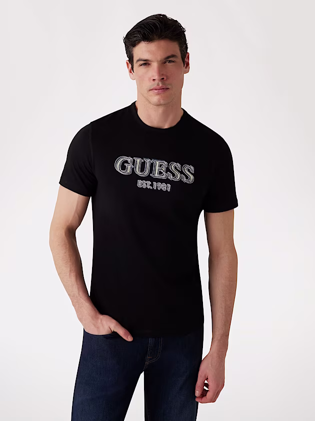 Front logo T-shirt - GUESS