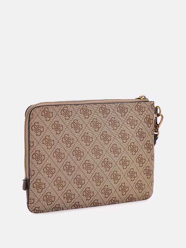 Vezzola Smart 4G Logo Clutch - GUESS