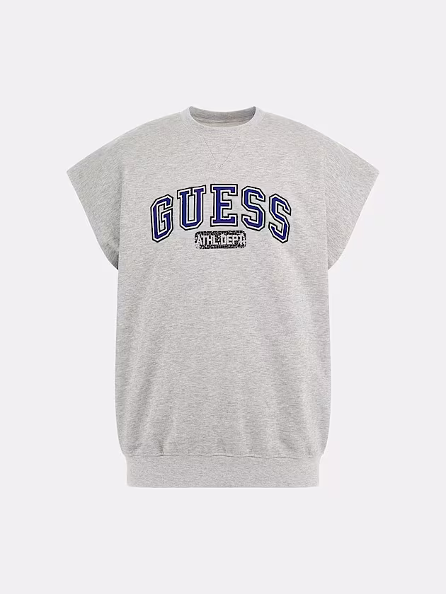 Logo sleeveless sweatshirt - GUESS