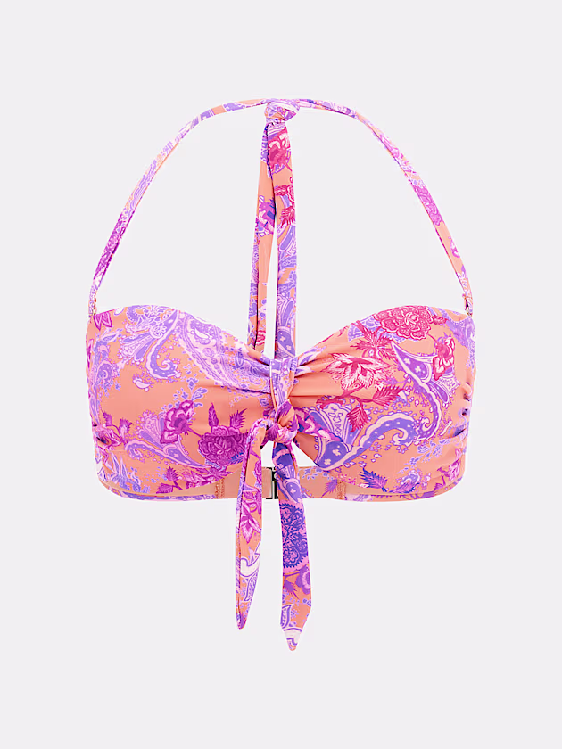 Knotted bandeau bikini top - GUESS