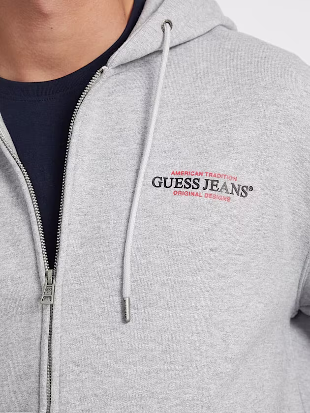 American Tradition Zip-Up Hoodie - GUESS