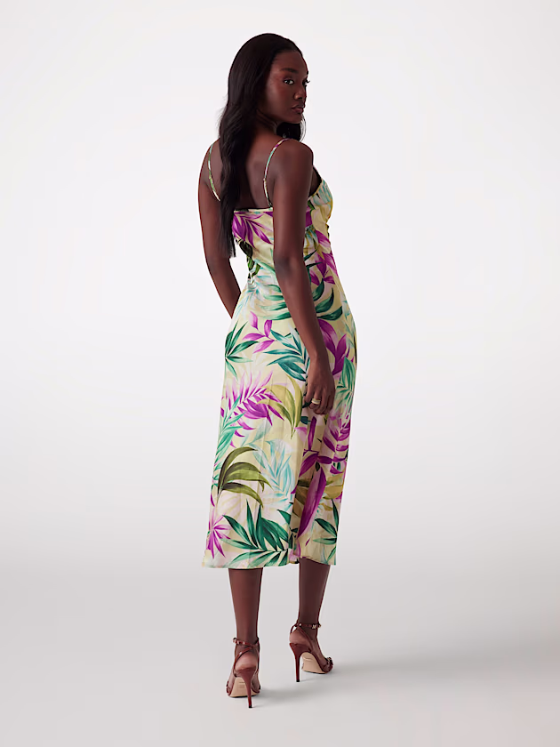 Satin midi dress - GUESS