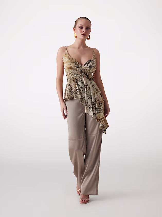 Marciano animal-print top - GUESS