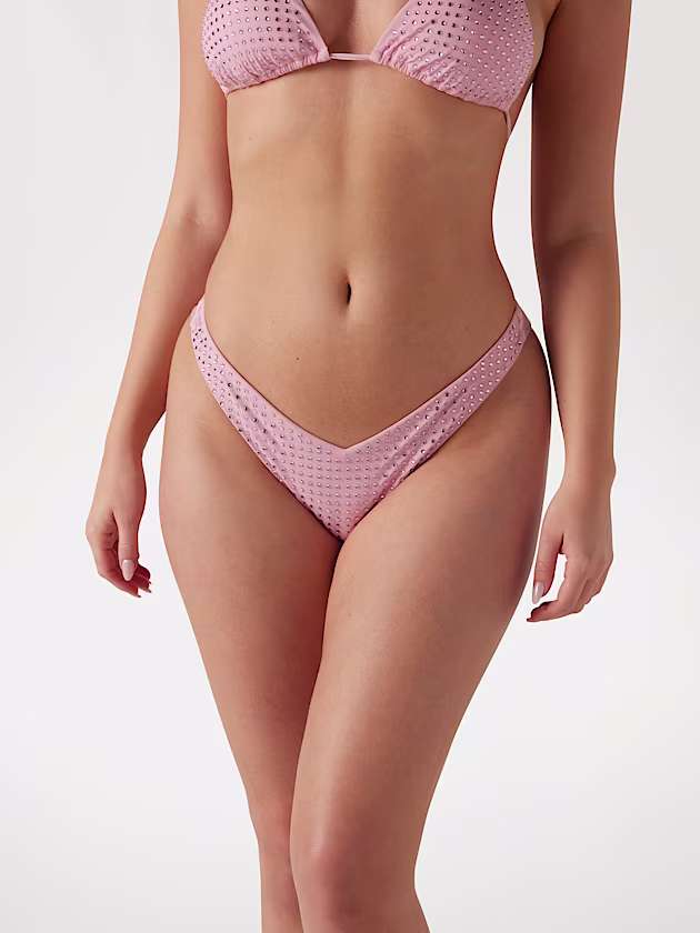 Rhinestones bikini brazilian - GUESS
