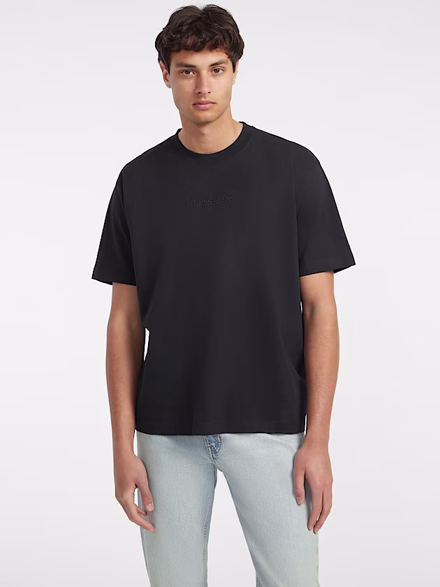 Embroidered Logo Tee - GUESS