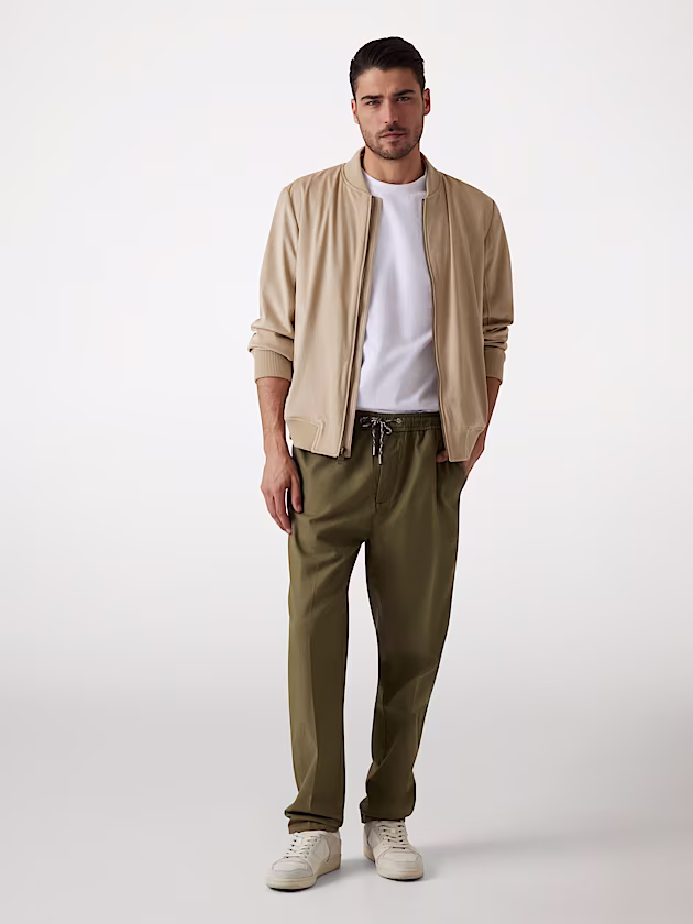 Faux-suede bomber jacket - GUESS