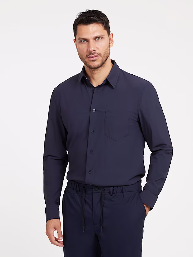 Tech stretch nylon shirt - GUESS