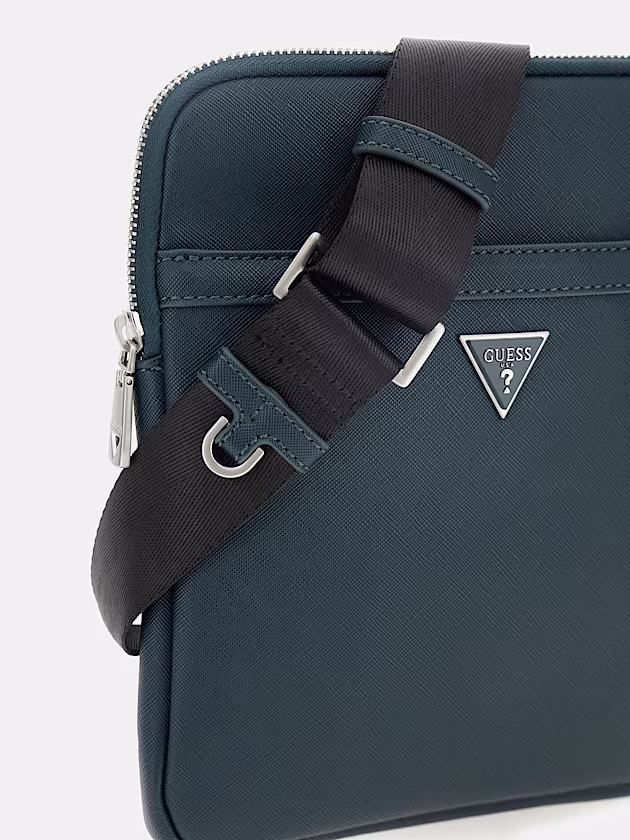 Certosa Saffiano Smart Crossbody Bag - GUESS