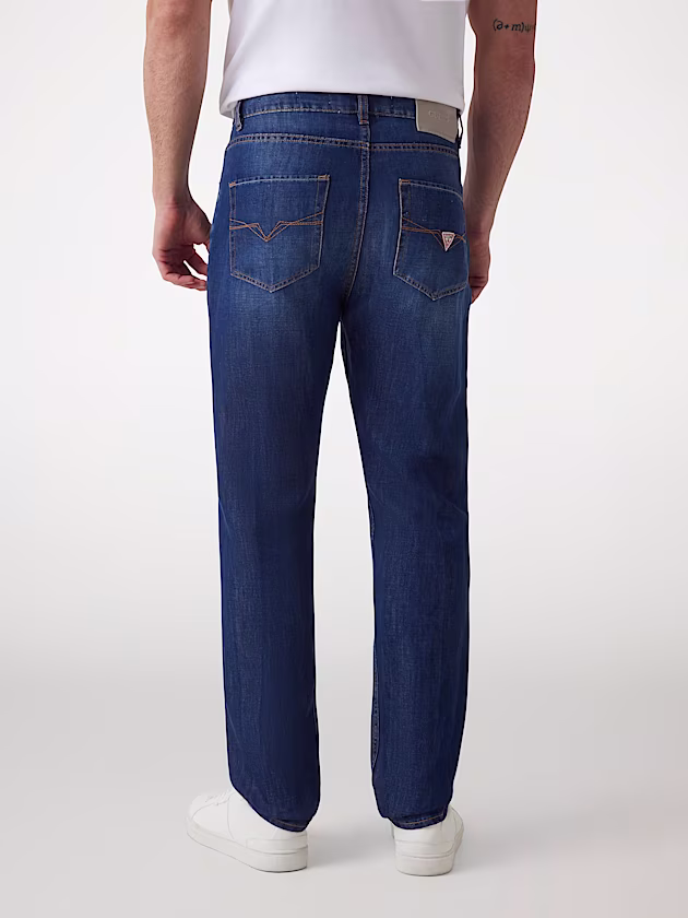 James regular-fit tapered jeans - GUESS