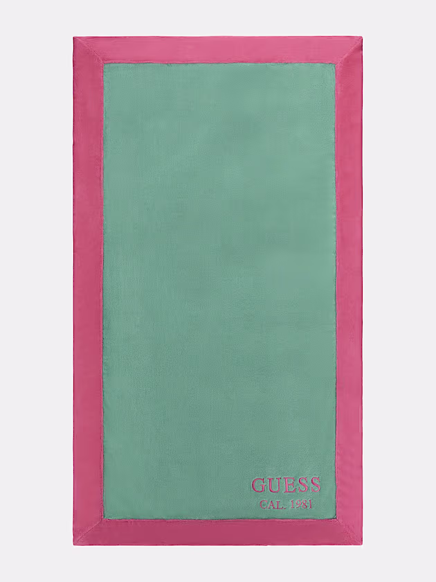 Logo beach towel - GUESS