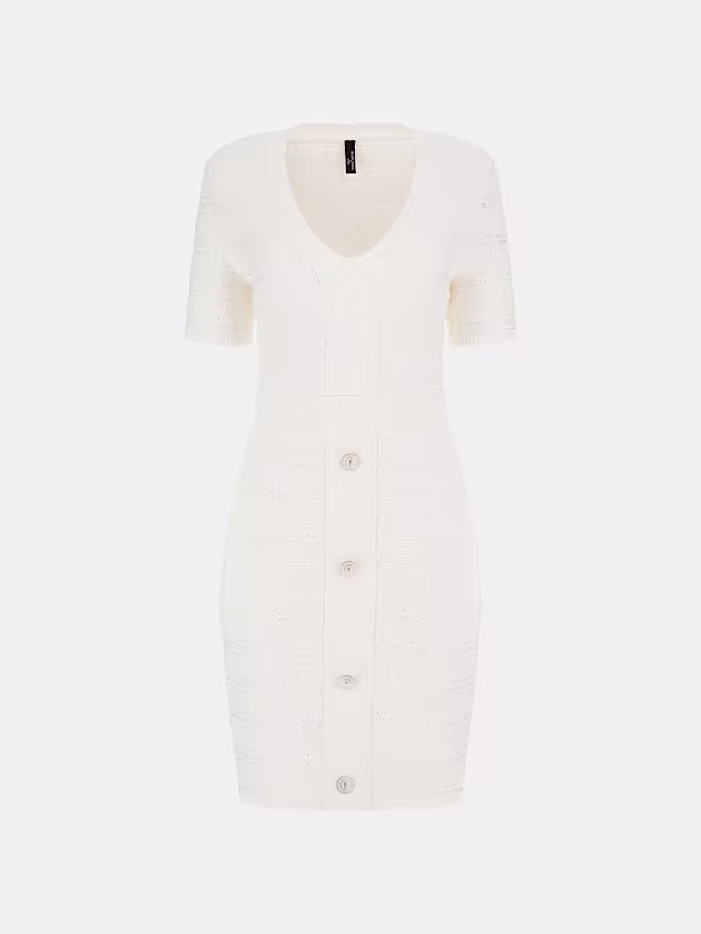 Marciano bouclé mini sweater dress - GUESS