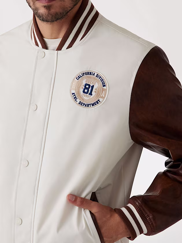 Twill college jacket - GUESS