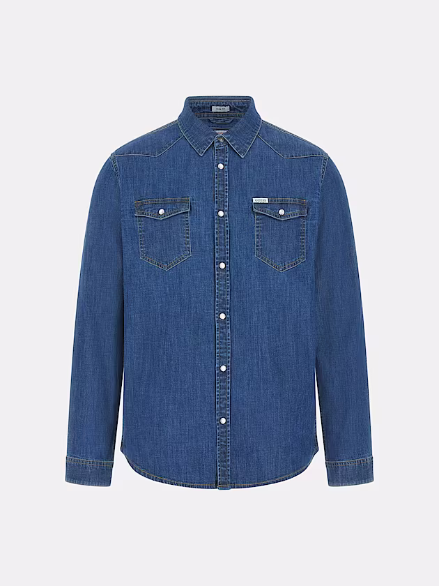 Slim fit denim shirt - GUESS