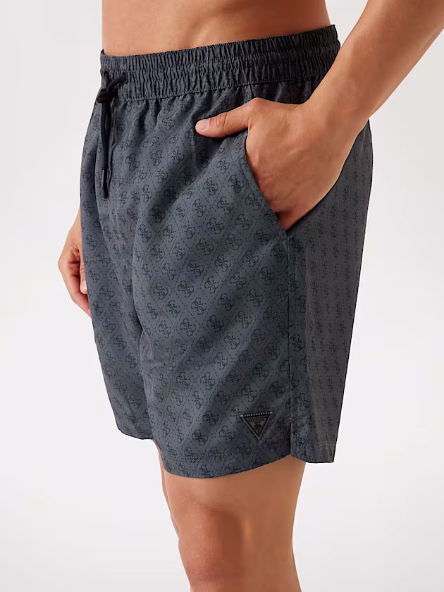 Twill swim trunks - GUESS