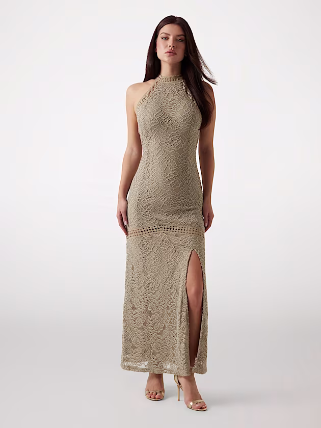 Bodycon lace maxi dress - GUESS