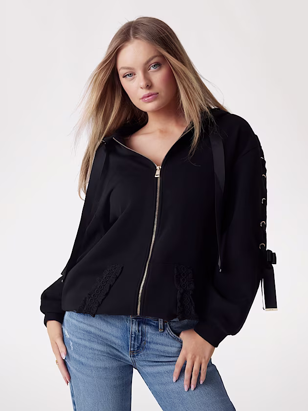 Lace up sweatshirt - GUESS